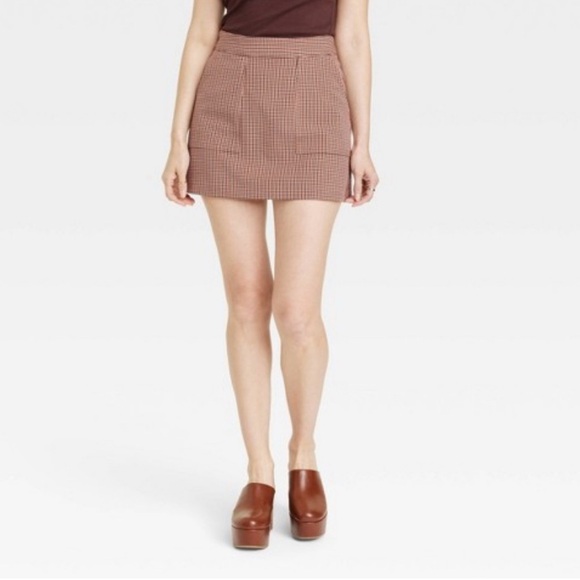 A New Day Plaid Mini Skirt - Picture 3 of 6